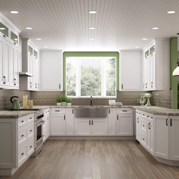 SW-VS36FH Shaker White Vanities