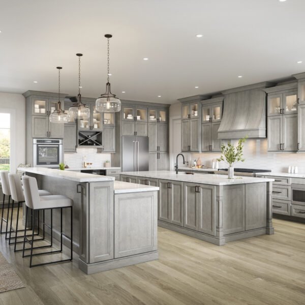 OM-2DB36 Oxford Mist Base Cabinets